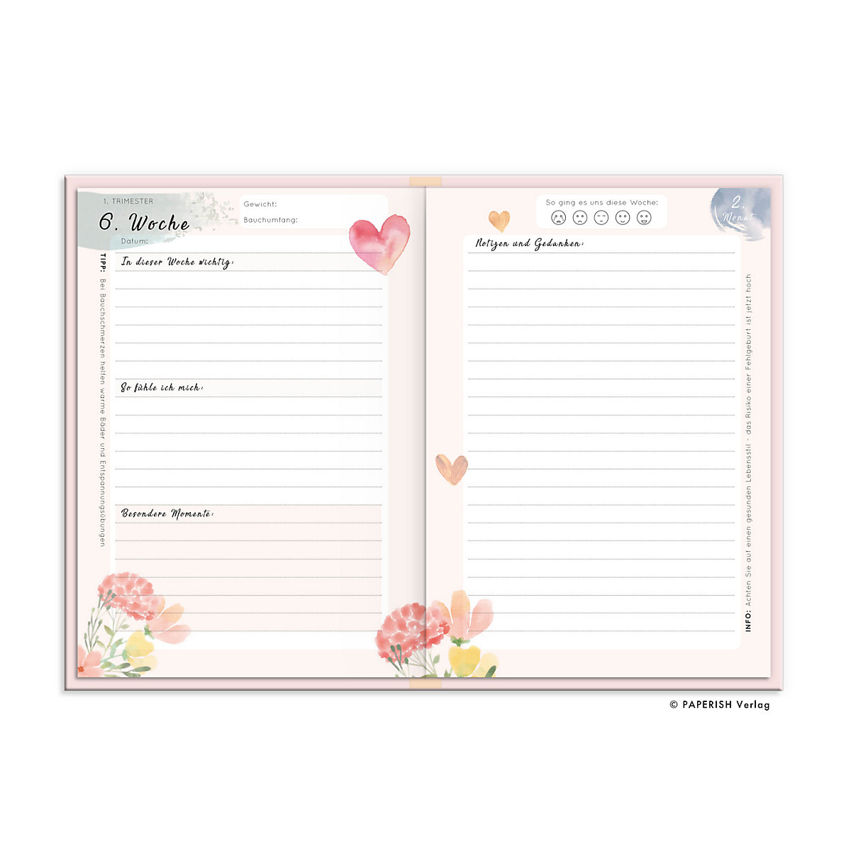 My Baby - Tagebuch für die Schwangerschaft