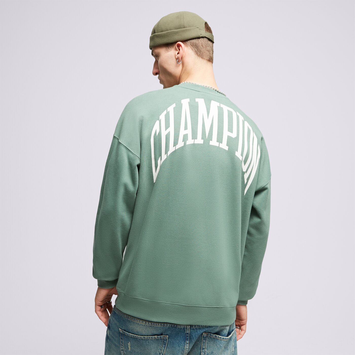 CHAMPION SWEATSHIRT CREWNECK SWEATSHIRT Grün