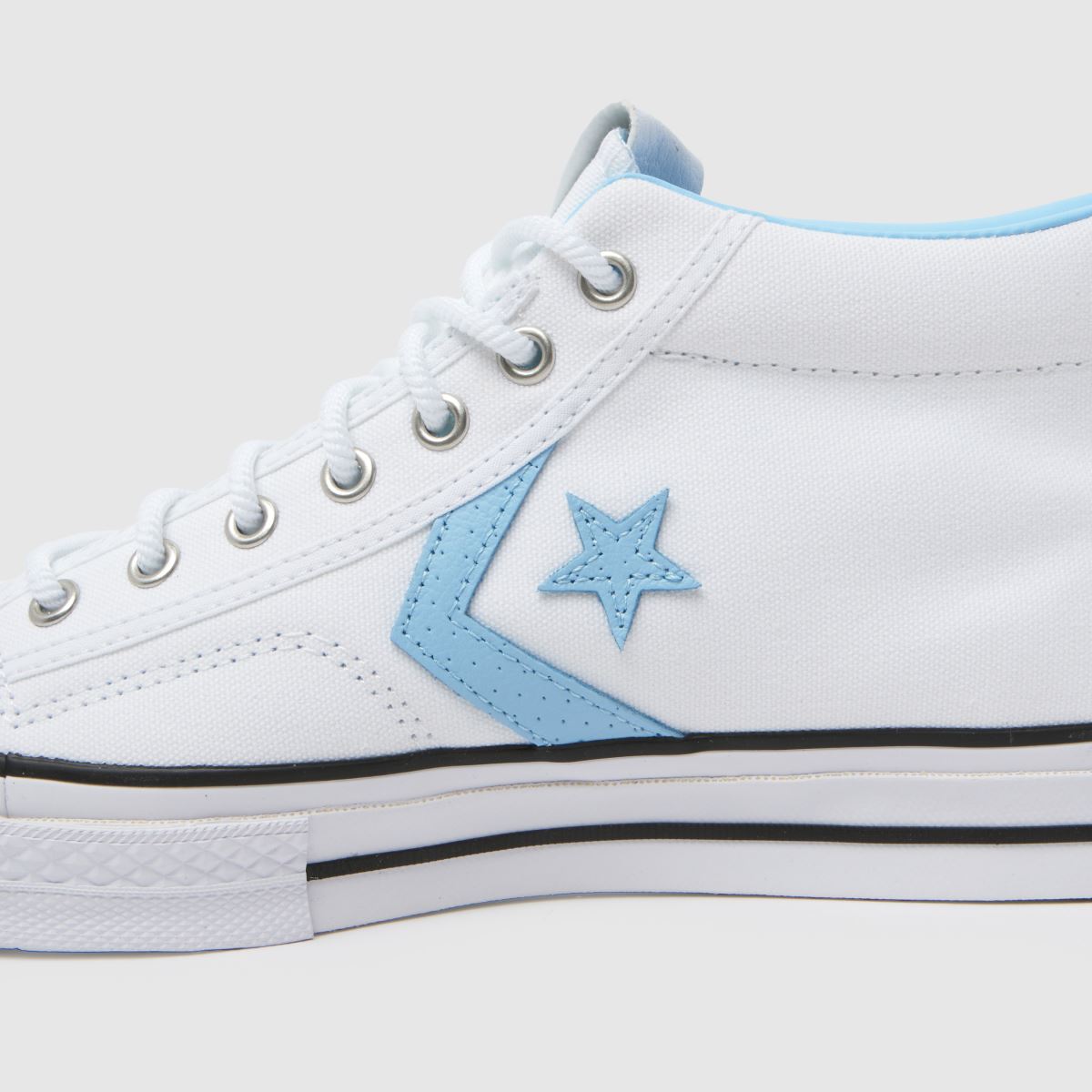 Converse Star Player 76 Mid Tornacipő Fehér & Kék Színben