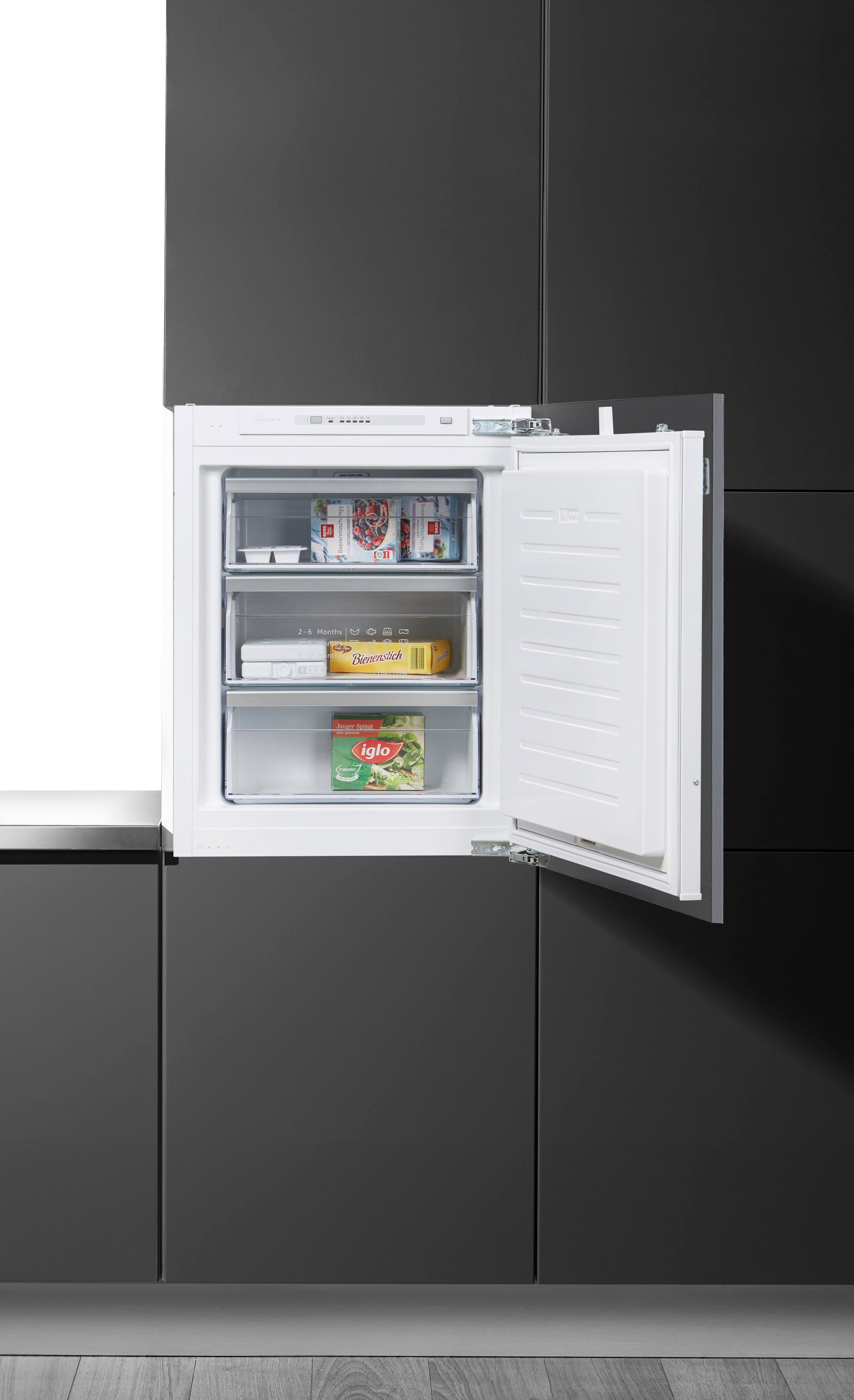 NEFF Einbaugefrierschrank N 50 GI1113FE0, 71,2 cm hoch, 55,8 cm breit