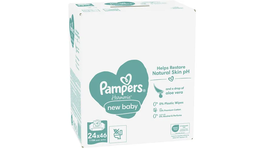 Pampers Harmonie new Baby Feuchttüchter