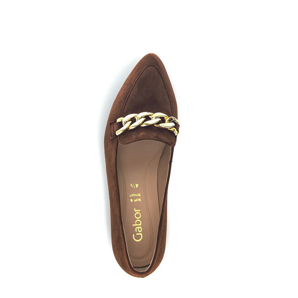 Gabor fashion Hochfrontpumps braun