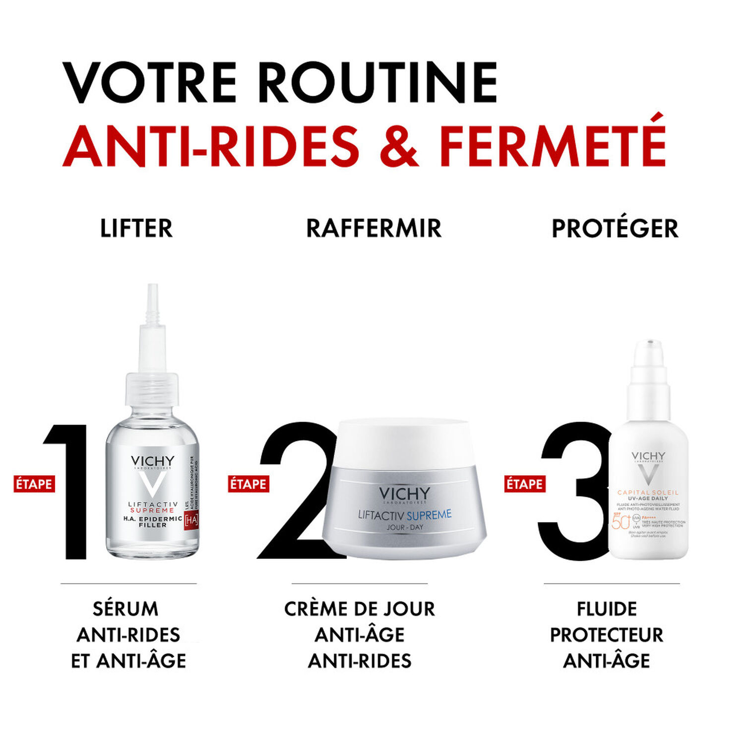 Vichy Liftactiv Supreme Acide Hyaluronique visage et yeux 30 ml