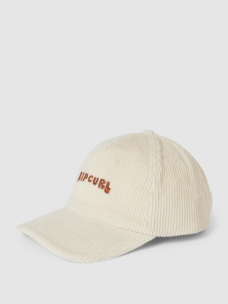 Cap aus Cord Modell 'Cord Surf' in offwhite