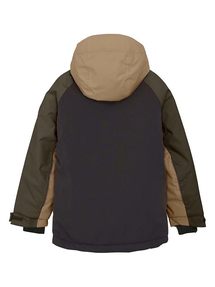 Color Kids Ski-/ Snowboardjacke in Beige/ Khaki/ Schwarz günstig kaufen
