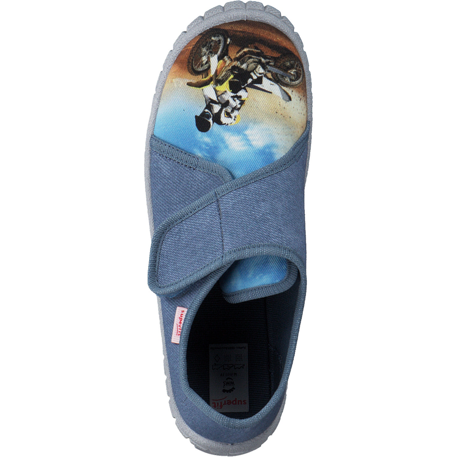 Superfit BILL 00271, Hausschuhe, Kinder, Hellblau