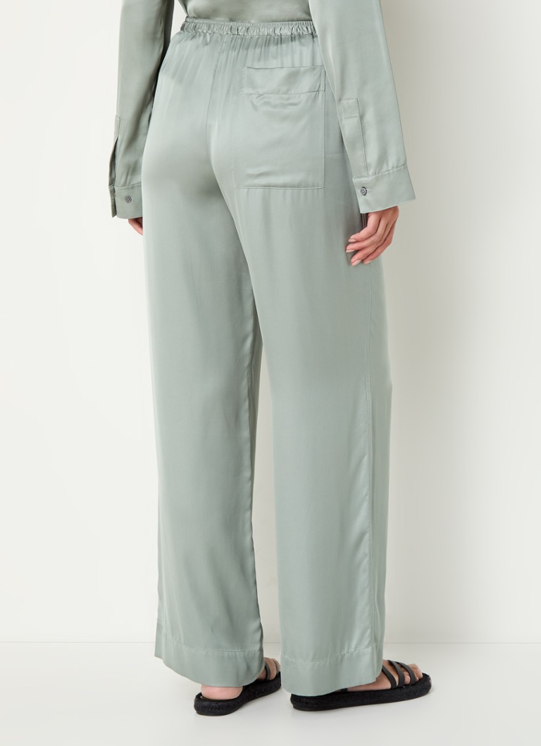 Pantaloni largi Marc O'Polo cu buzunare laterale