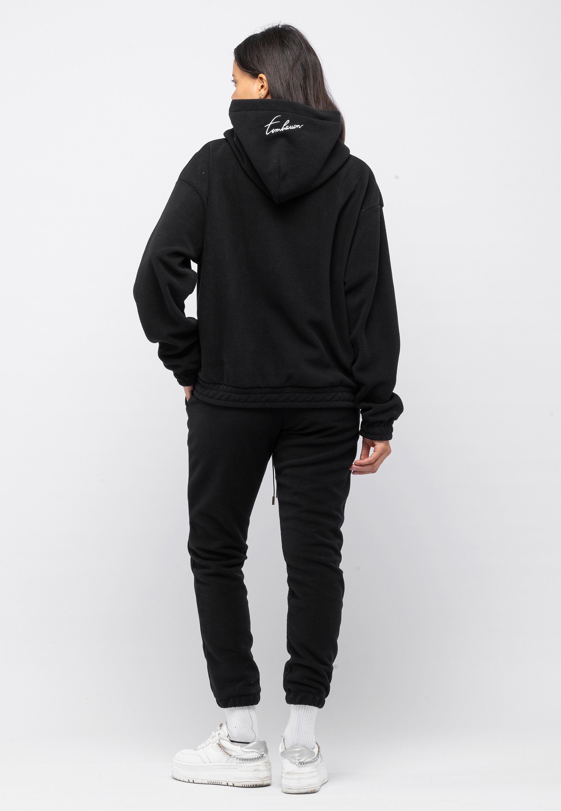 Tom Barron Freizeitanzug CASUAL OVERSIZE FLEECE TRACKSUIT FABRIC 2 COLOR BATCH, mit modernem Design