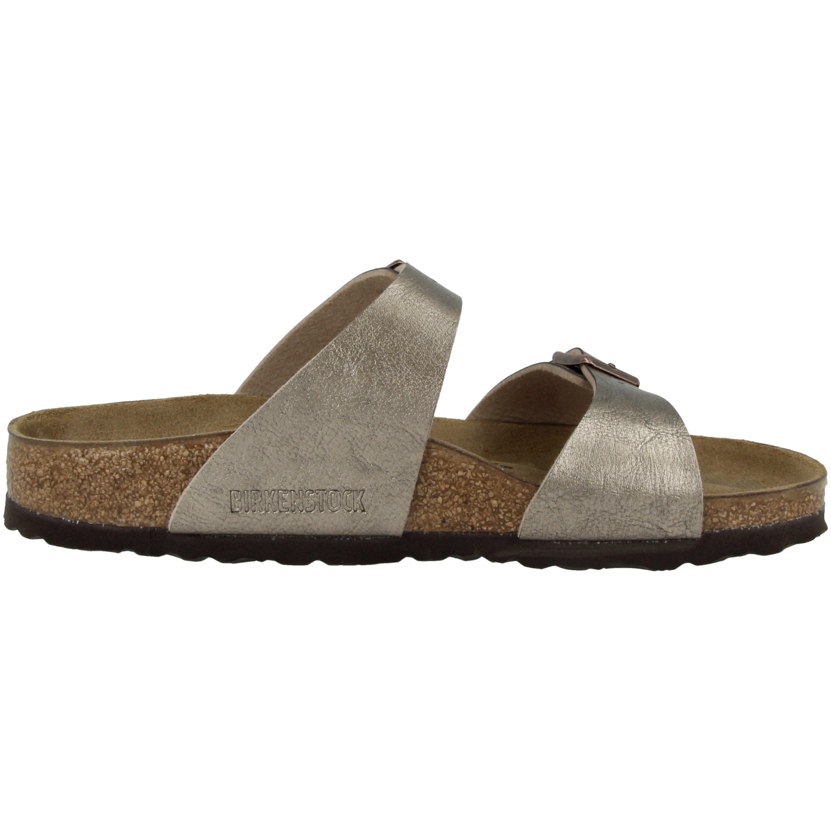 Birkenstock Sydney Birko-Flor schmal Sandale braun