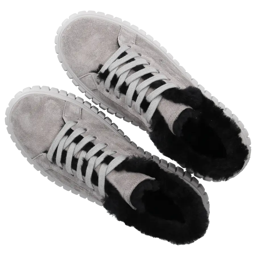 Kennel & Schmenger - Sneaker low ZAP Veloursleder - grau