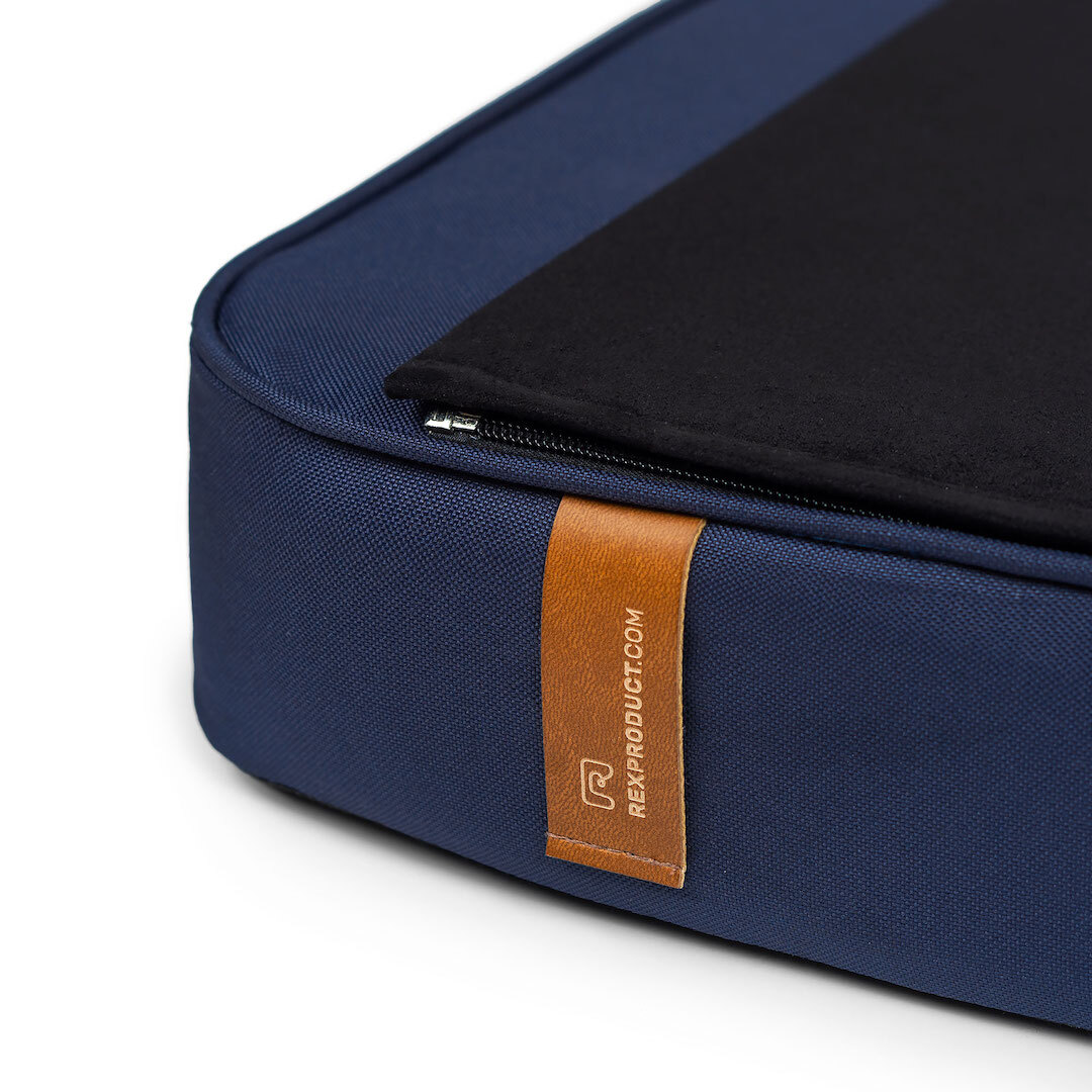 Rexproduct Hundematten Rexproduct Zip Zap Hundematratze dunkelblau L