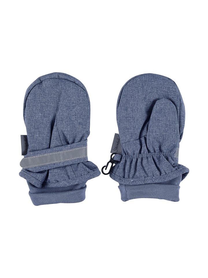 Sterntaler Fäustlinge uni in tintenblau melange günstig kaufen