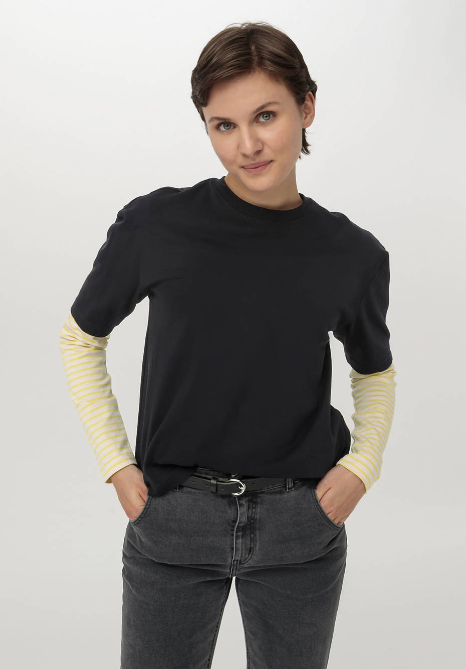 Kurzarm-Shirt aus reiner Bio-Baumwolle