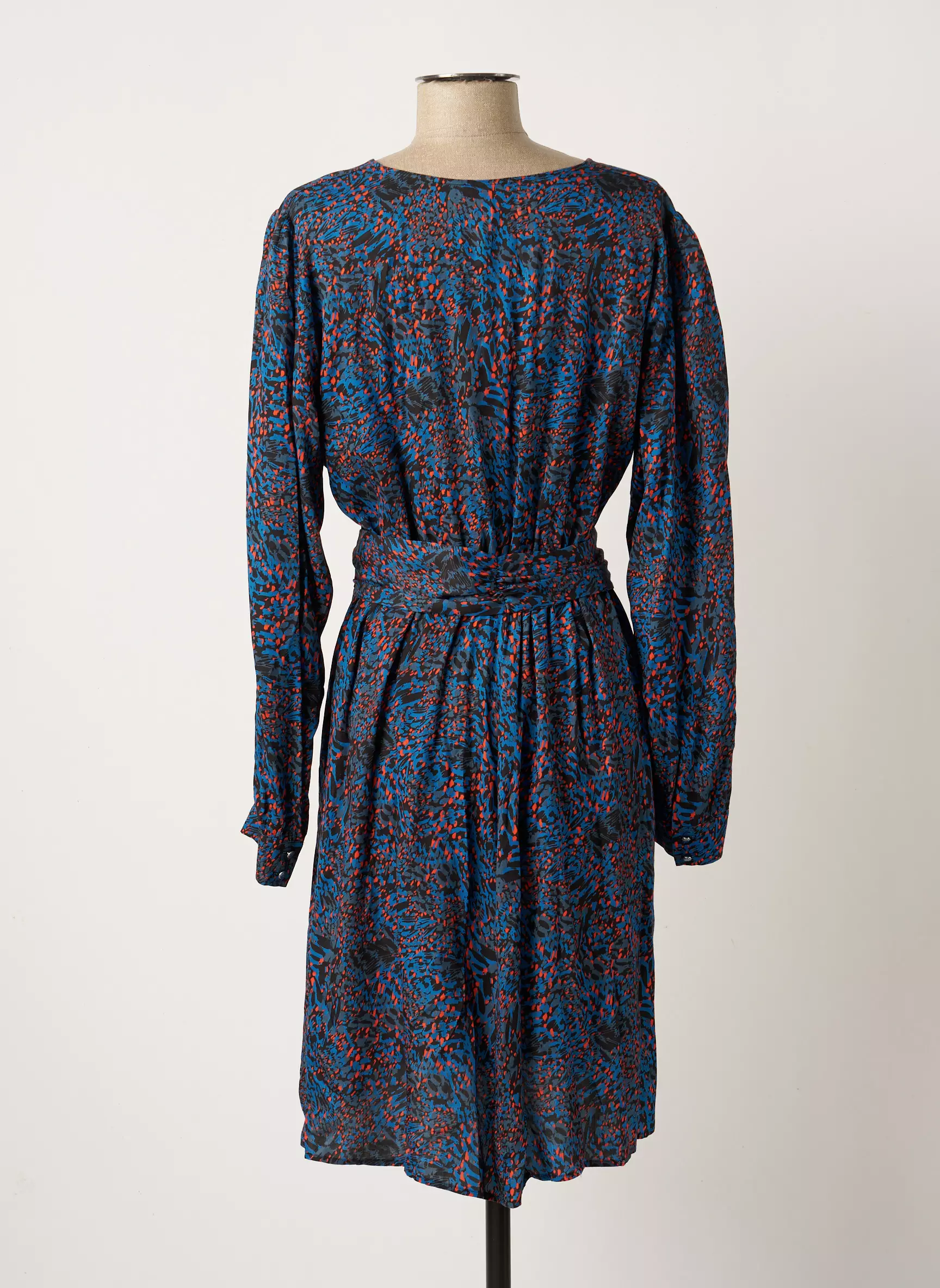Eva Kayan Robes Mi Longues Femme couleur bleu