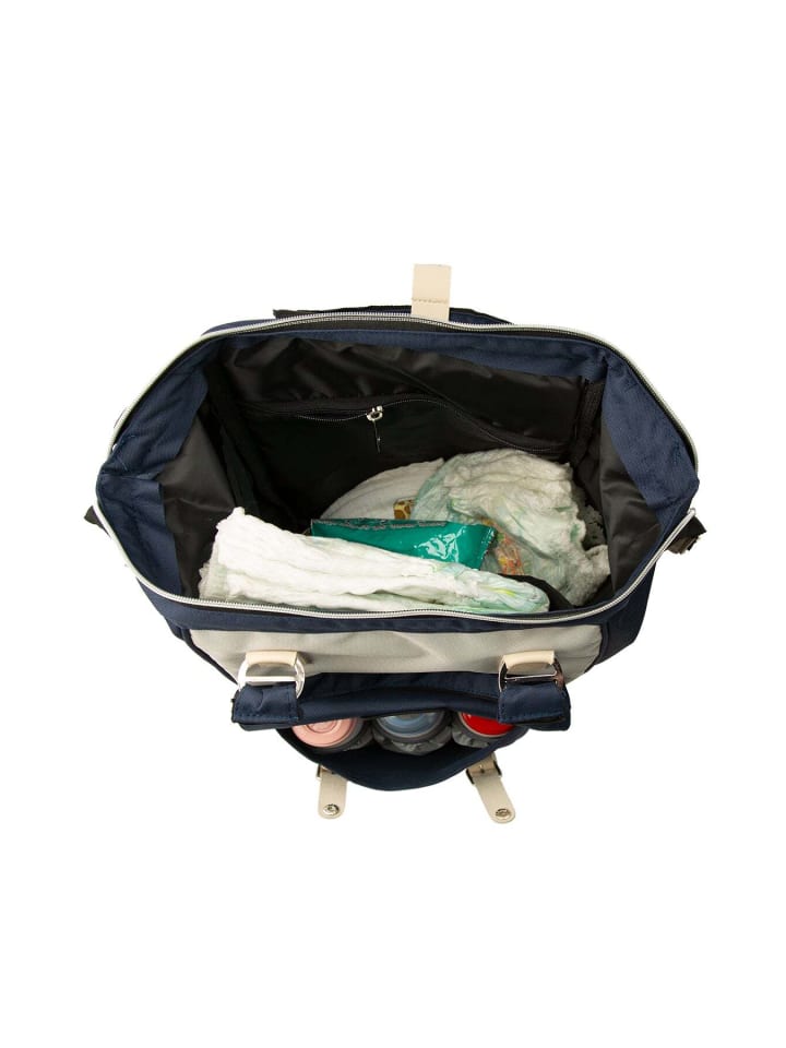 BAGmori Wickeltasche - Schultertasche in Marineblau günstig kaufen onesize