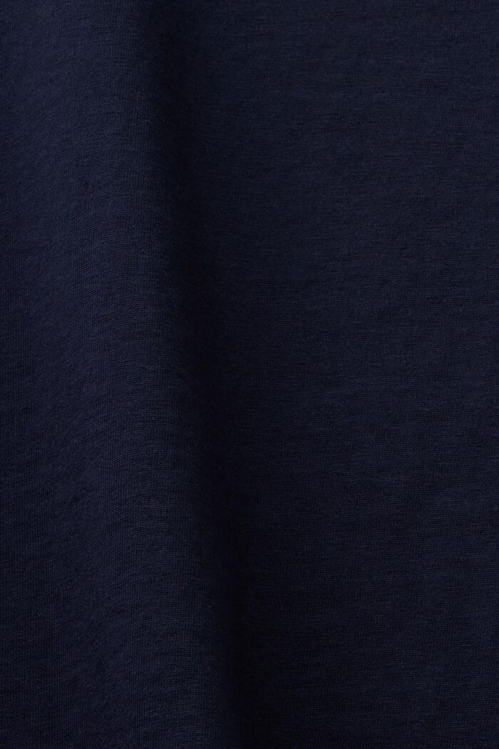 Jersey-T-Shirt mit Print vorne