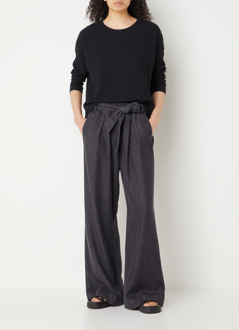 Sessùn  Austin fijngebreide pullover met knoopdetail