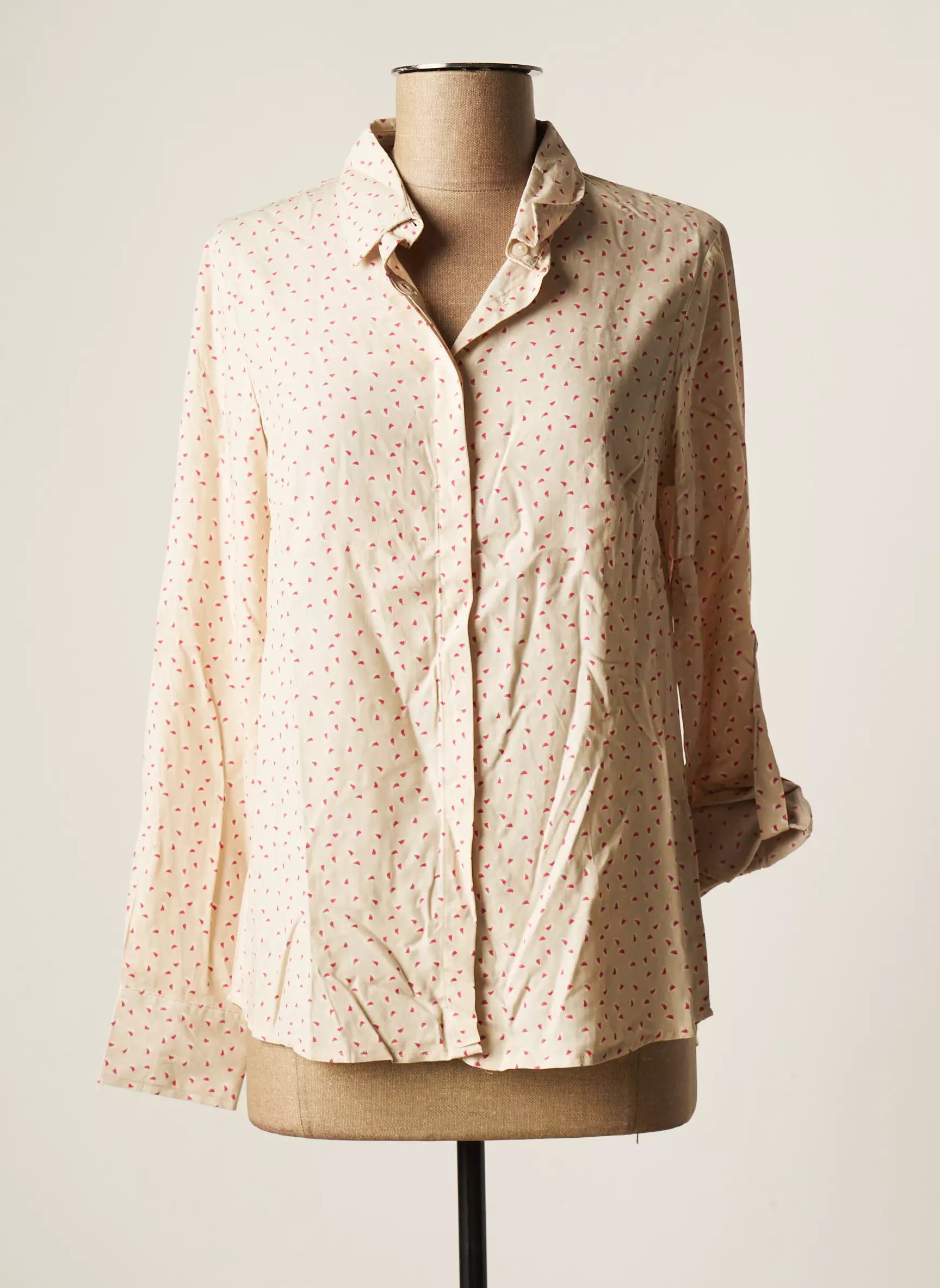 C Est Beau La Vie Chemisiers Femme couleur beige