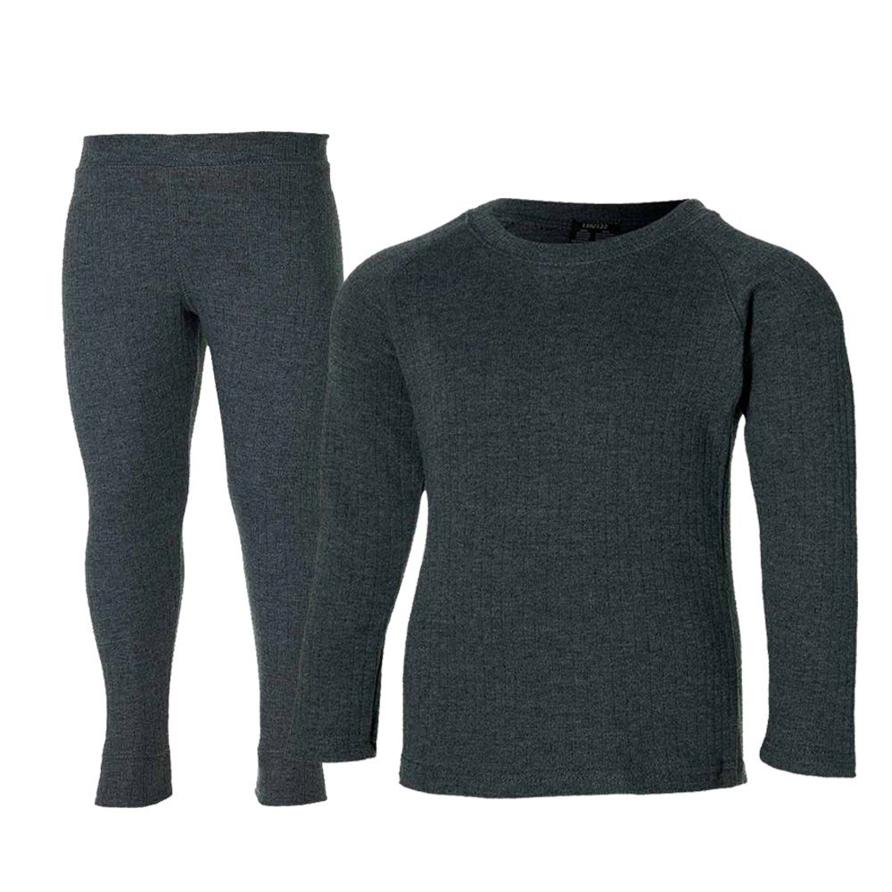 Heat Keeper Comfort anthrazit melange Kinder Thermoset