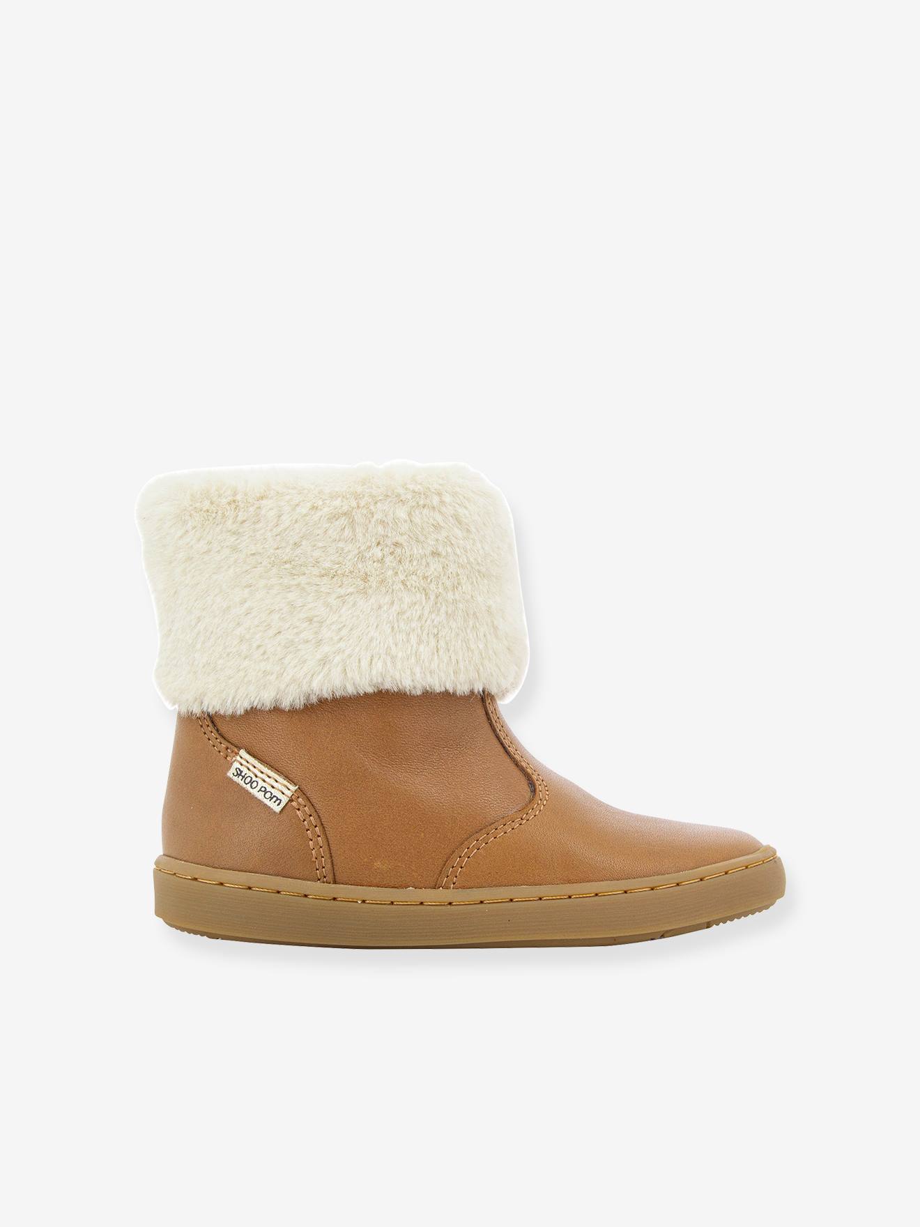 Shoo-Pom Warme Baby Boots Play Boots Fur SHOO POM - camel