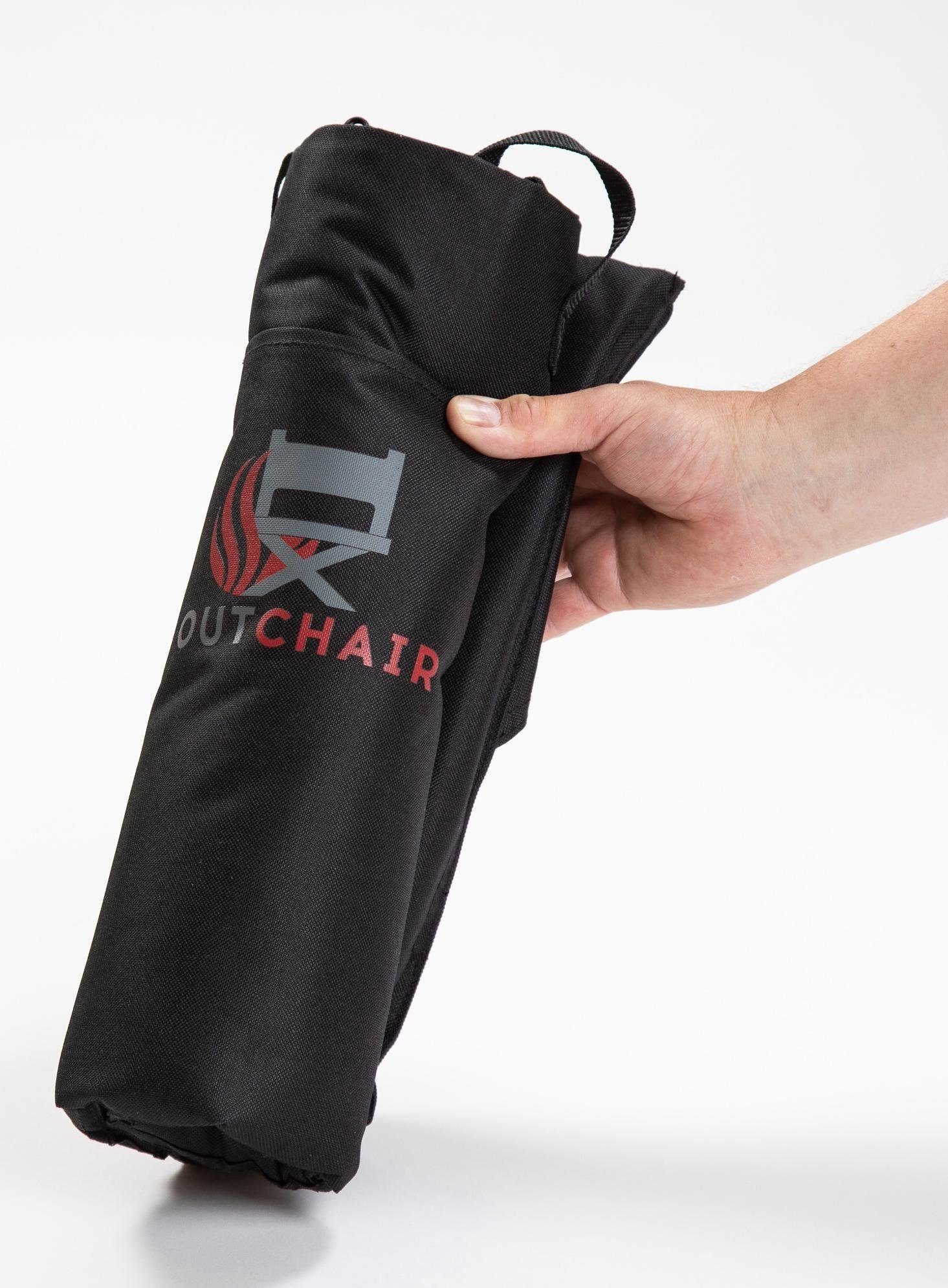 OUTCHAIR Campingstuhl Back UP- der beheizte Outdoorsitz