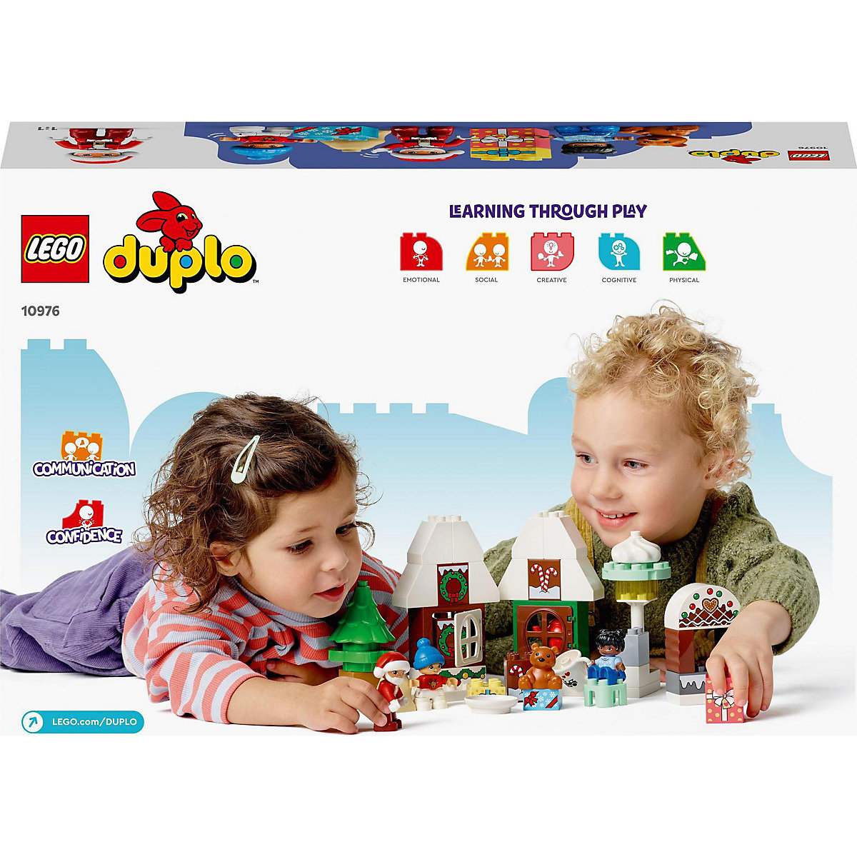 LEGO® DUPLO 10976 Lebkuchenhaus mit Weihnachtsmann