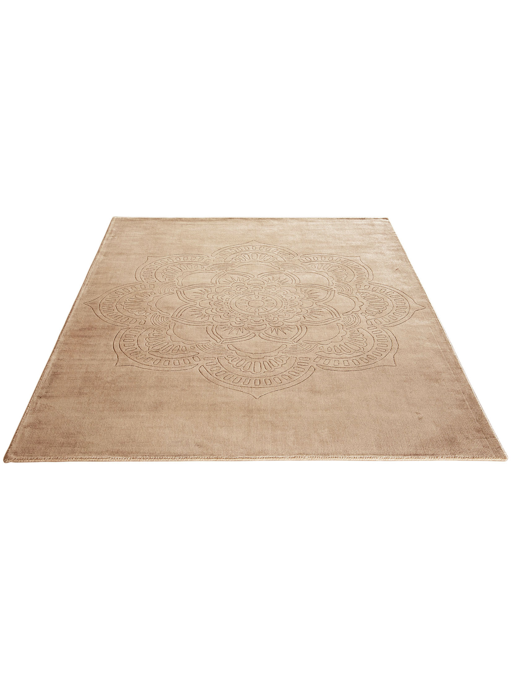 Sestino Uni-Teppich, Sand
