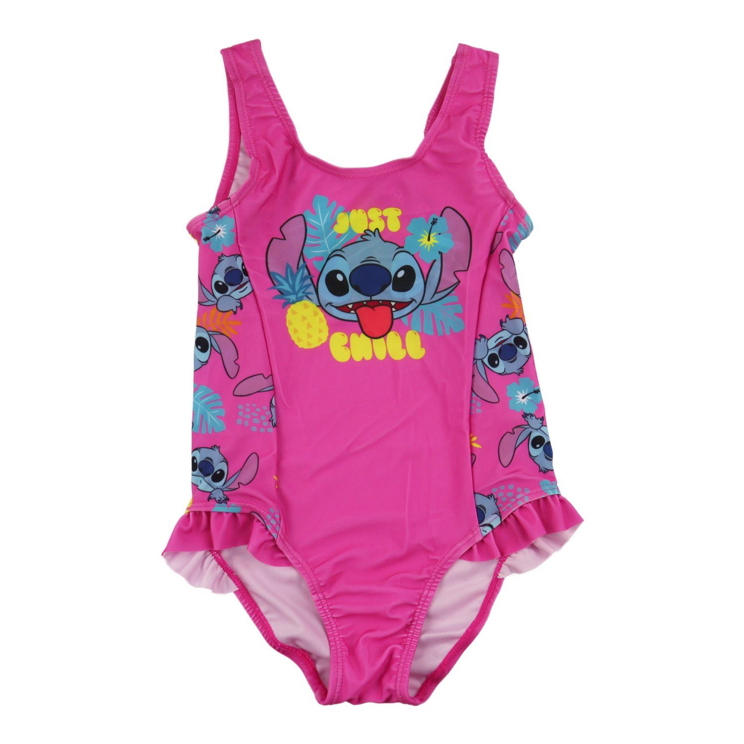 Stitch Badeanzug  Stitch Kinder Mädchen Schwimmanzug Gr. 98 bis 128