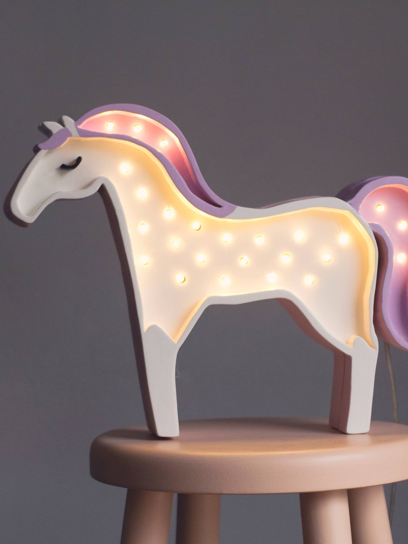 Lampe veilleuse Cheval LITTLE LIGHTS blanc