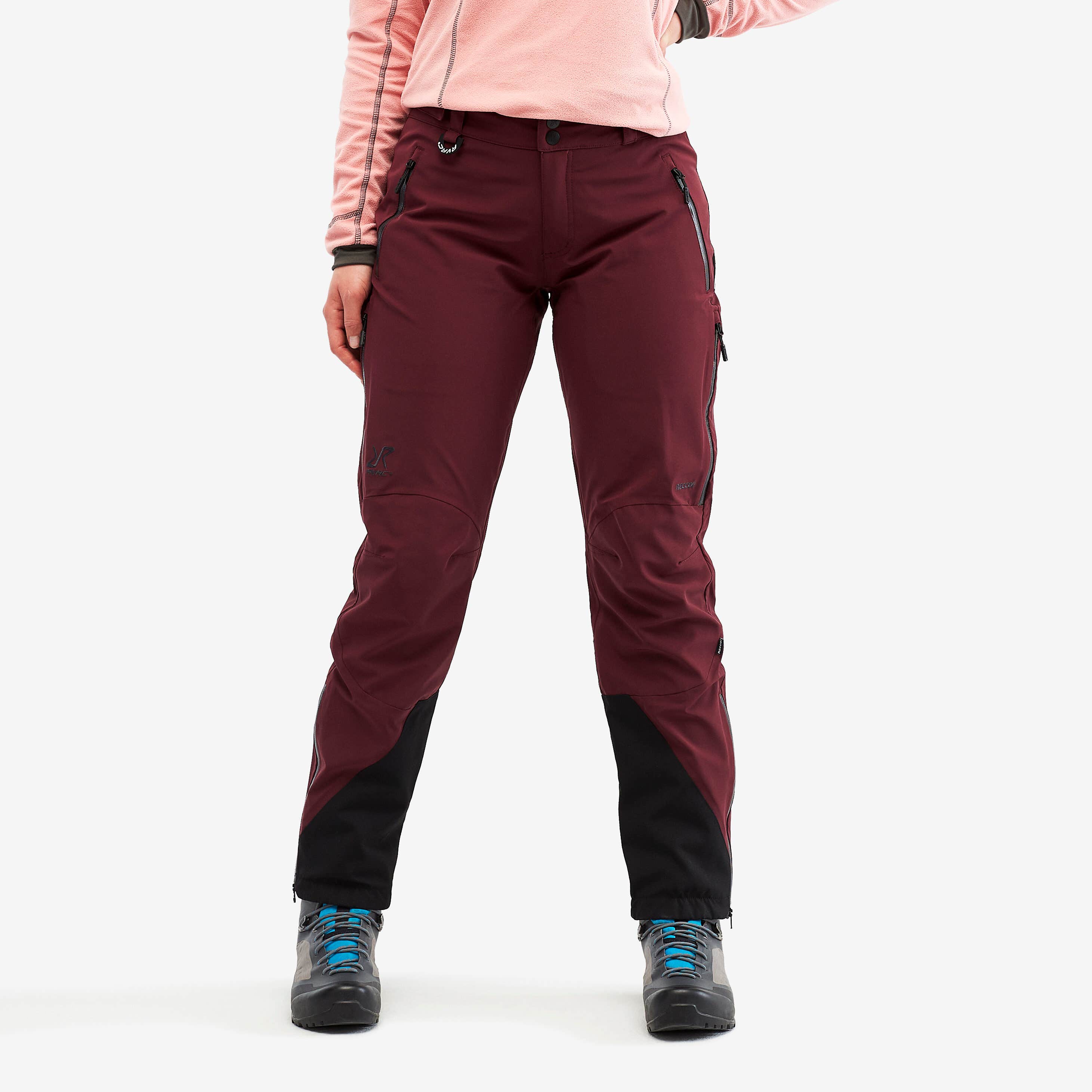 Cyclone Rescue Pants Femme Burgundy
