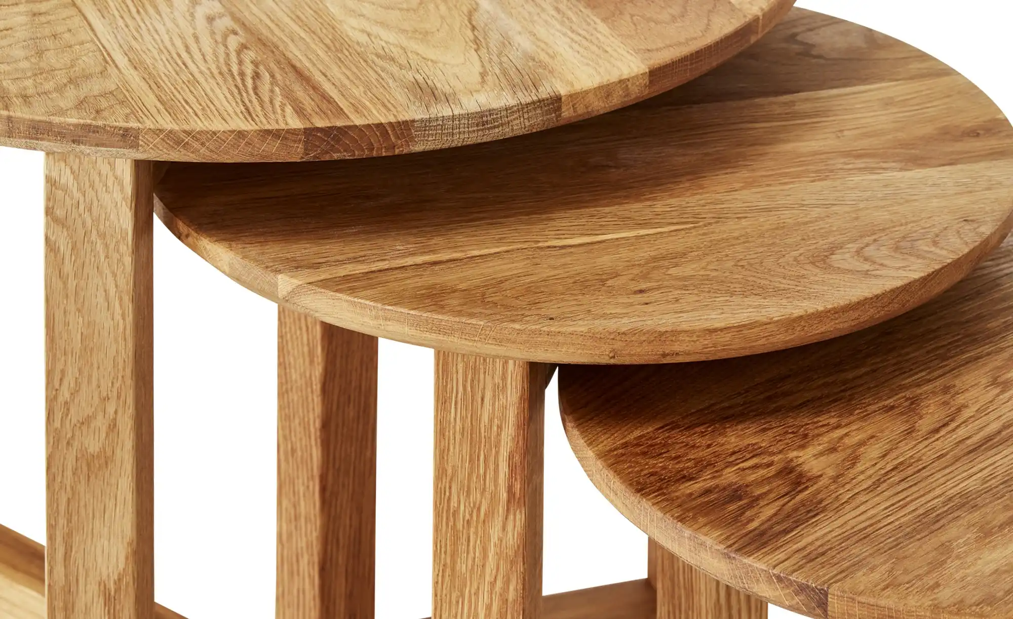 Couchtisch 3er Set Massivholz