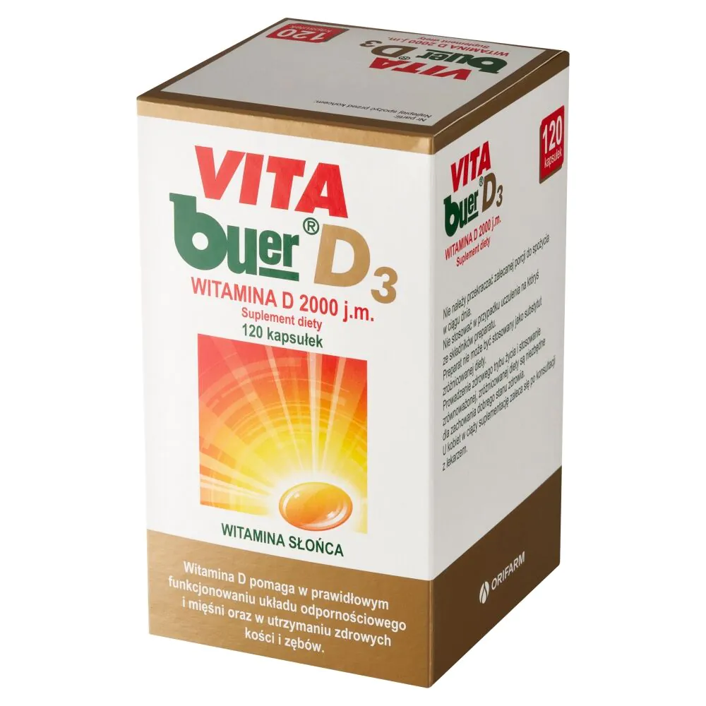 Vita Buer D3 kapsulės