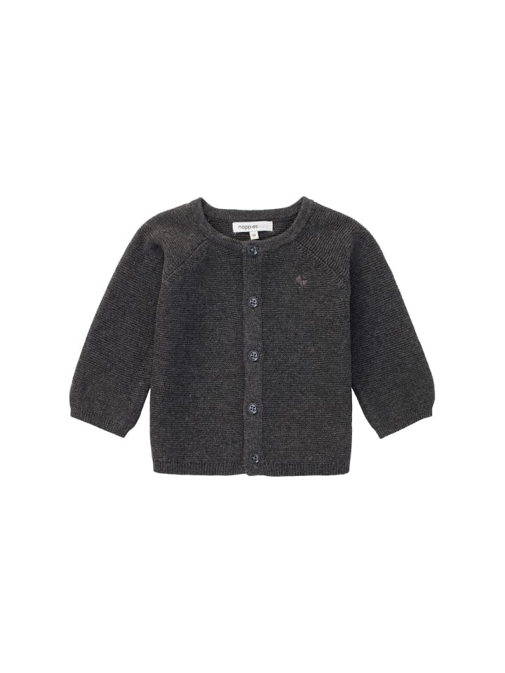 Noppies Strickjacke Naga in Dark grey melange günstig kaufen