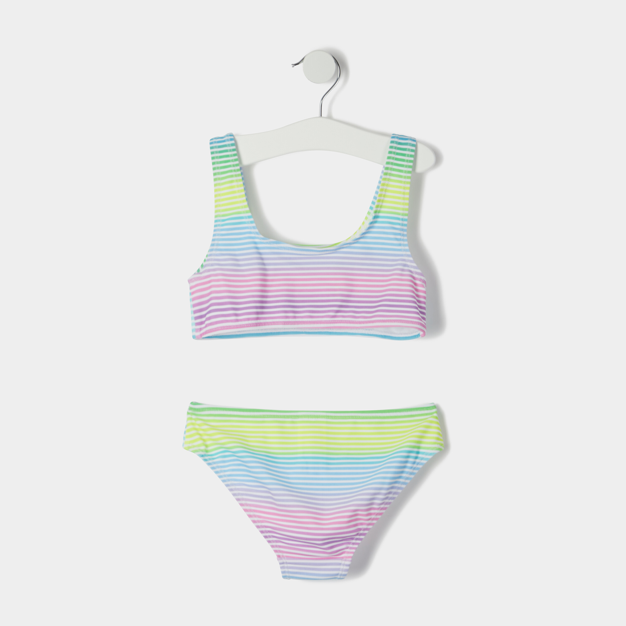 Maillot de bain 2 pièces multicolore fille | La Halle