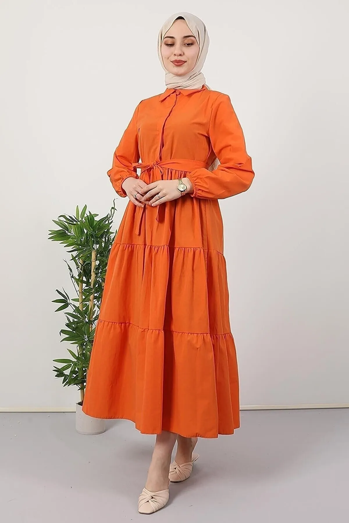 VOLT CLOTHİNG  Kleid - Orange - Tunika