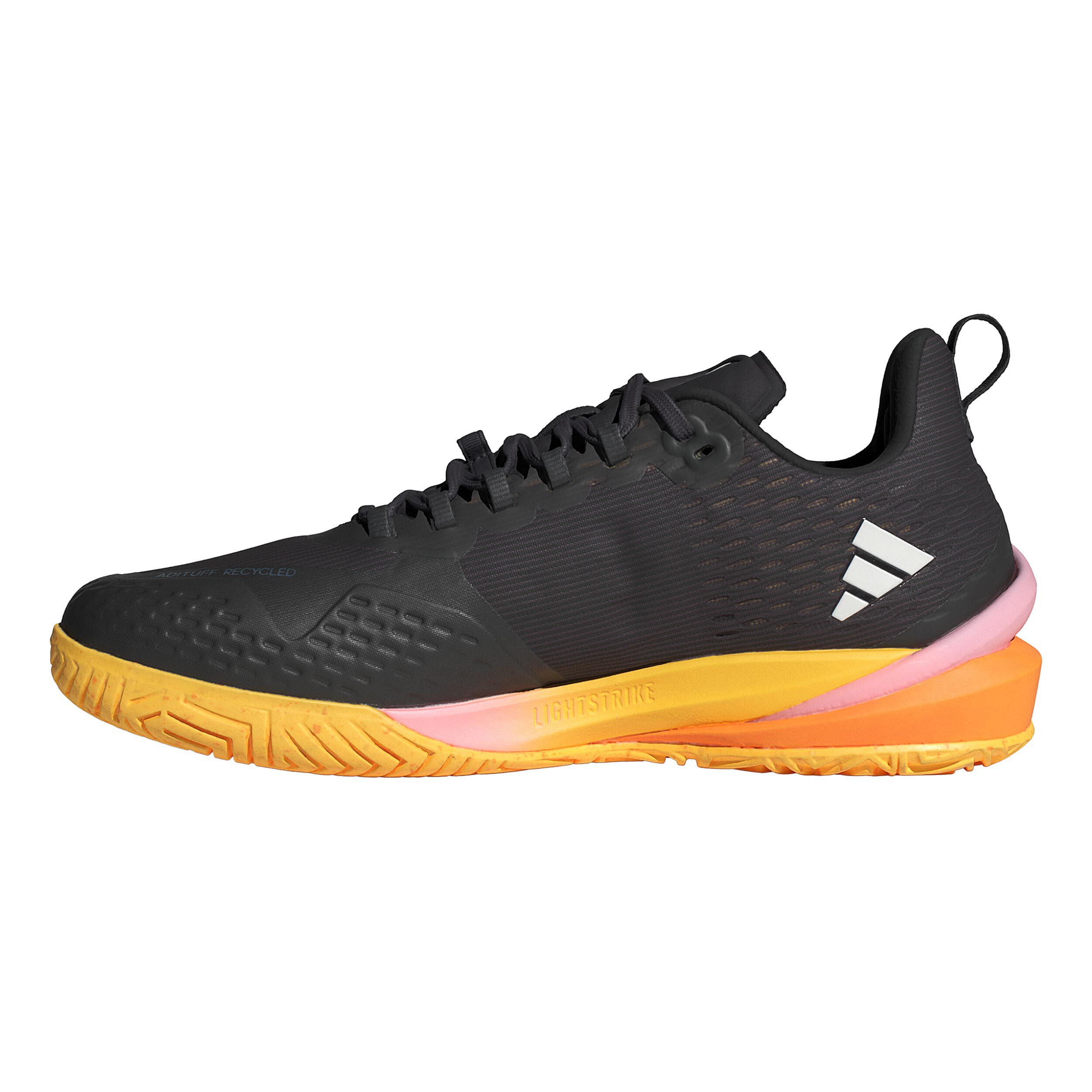 Adizero Cybersonic Allcourtschuh Herren - Schwarz, Orange