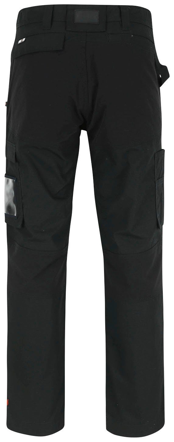 Herock Arbeitshose Hector Hoses Multi-Pocket, 4-Wege-Stretch, verdeckter Knopf, verstärkte Knietaschen