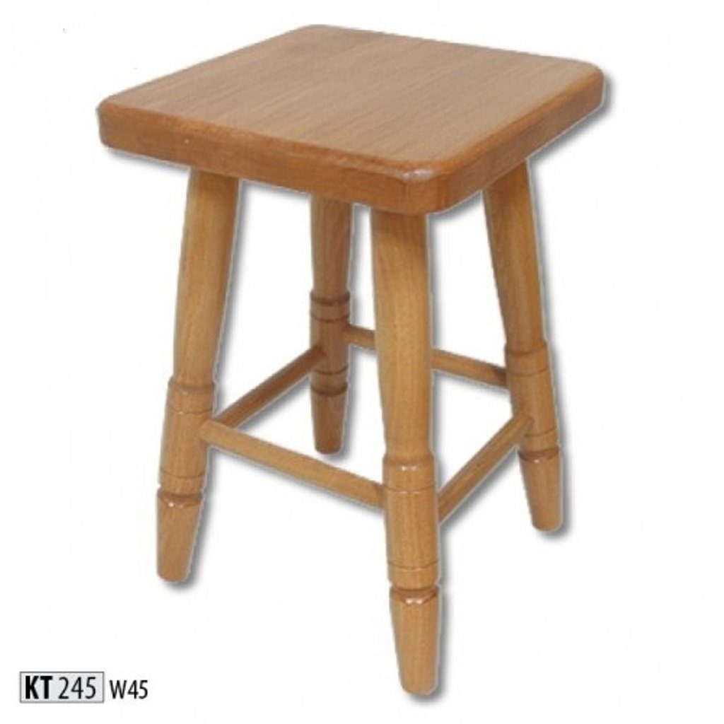 JVmoebel Hocker Brauner Hocker Küchenstuhl Holzstuhl Sitzhocker Esszimmerhocker (Küchenstuhl), Made in Europe