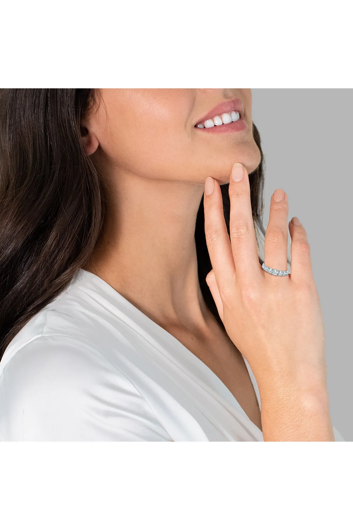 Trilani  Silberring Ring Sterling Silber Zirkonia weiß