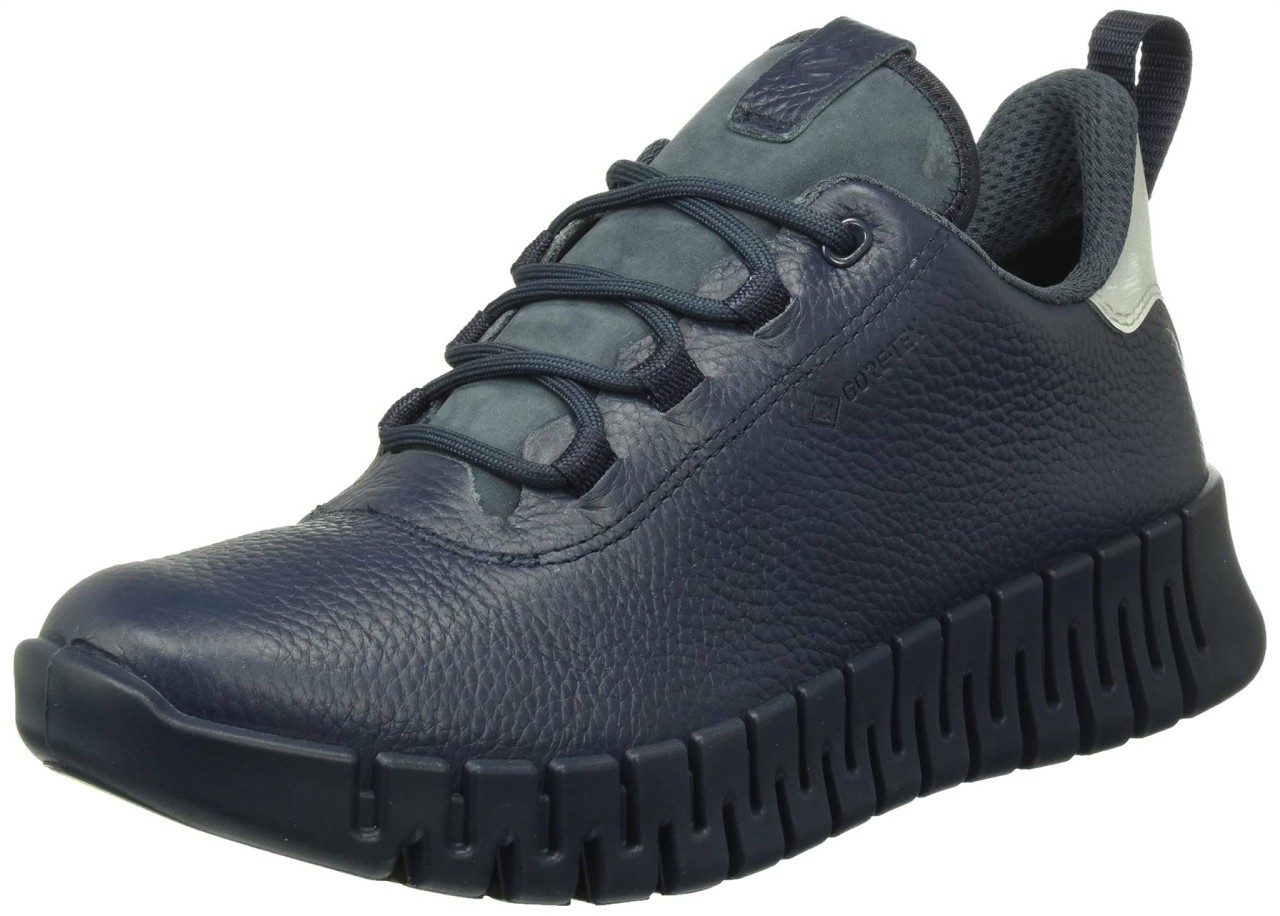 ECCO Freizeit Schnürer blau