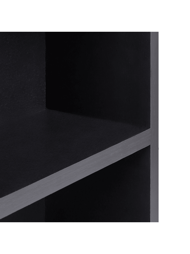 Beliani Bad-Spiegelschrank JOINVILLE in Schwarz - (W) 60 x (H) 54 x (L) 14 cm günstig kaufen onesize