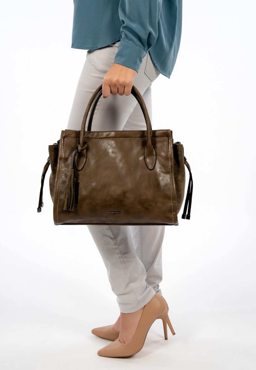 SURI FREY Handtaschen braun Kally
