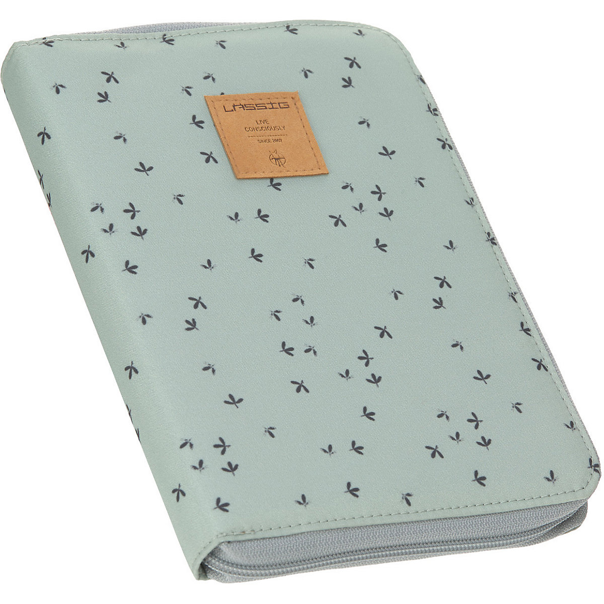 Mutterpasshülle/Etui Mum's Organizer Floral mint
