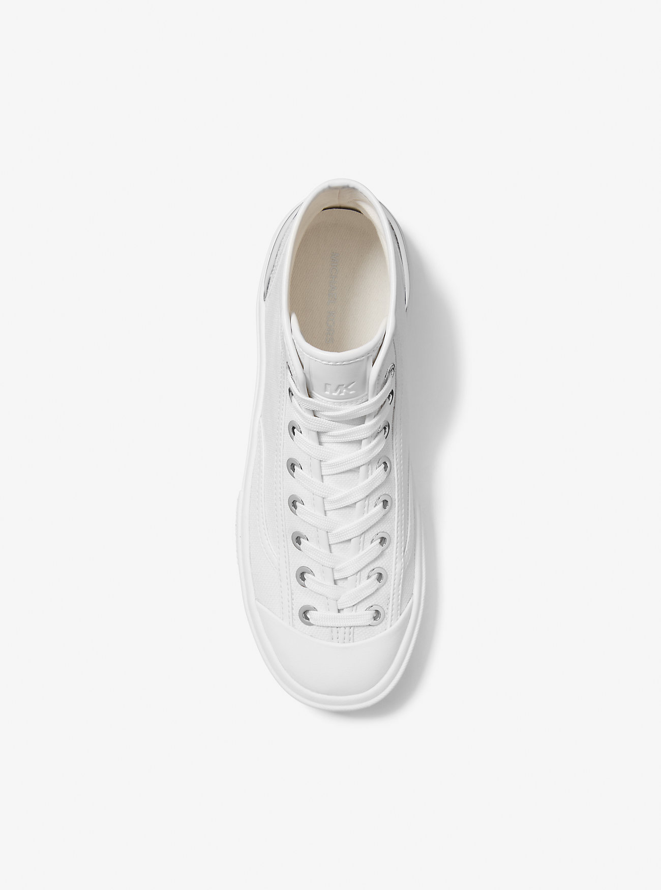 Jude Canvas High-Top Sneaker - OPTIC WHITE
