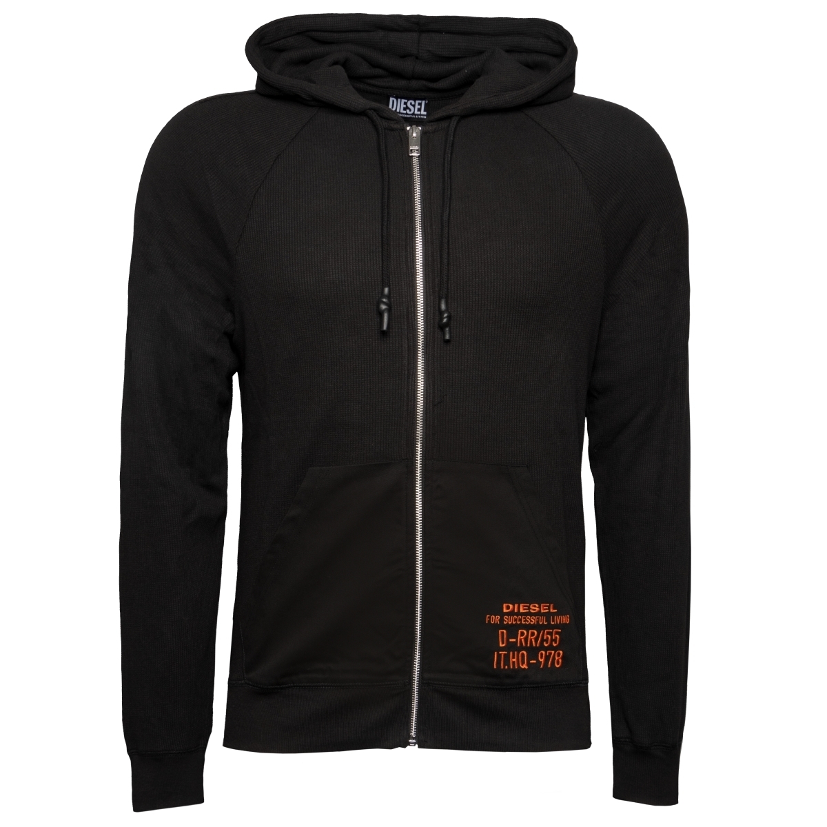 Diesel UMLT-BRIANZ Full-Zip Sweatjacke schwarz
