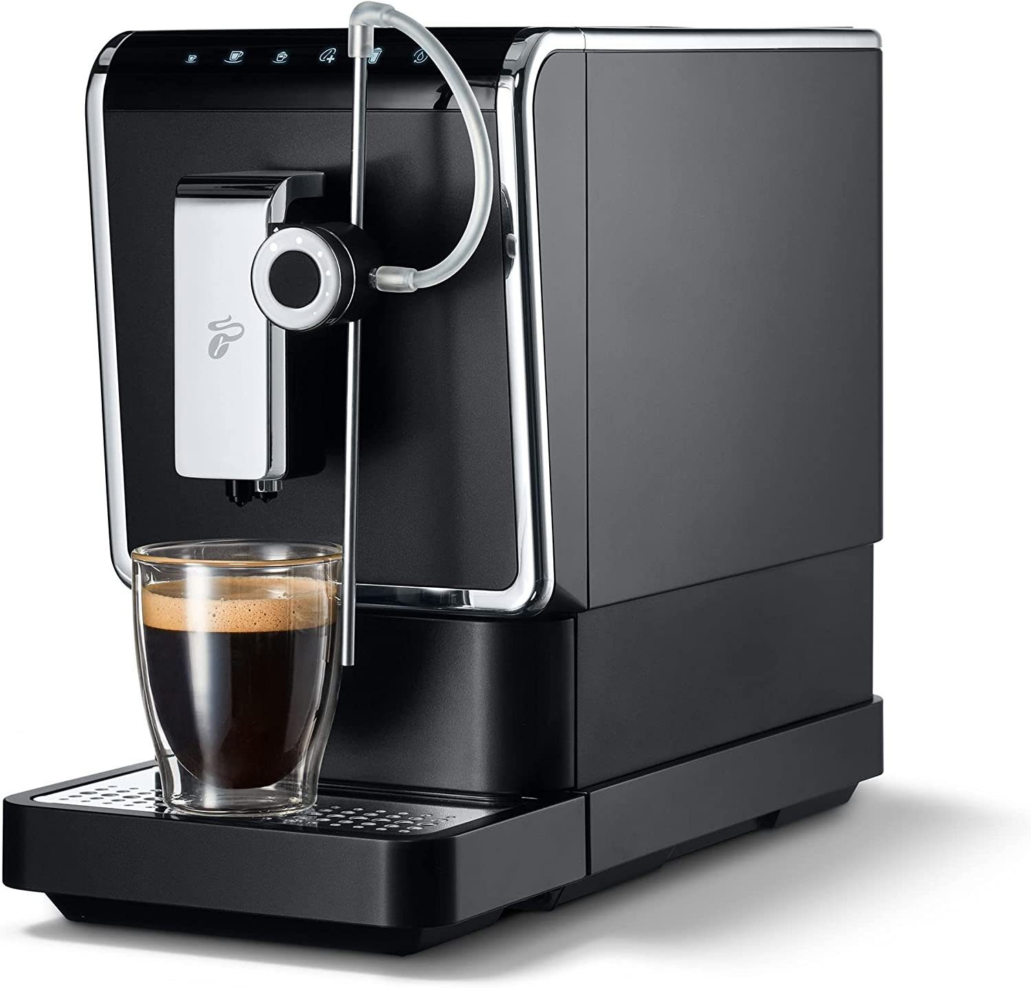 Tchibo Kaffeevollautomat Esperto PRO mit One Touch Funktion für Caffè Crema, Espresso und Milch, One Touch Milk System