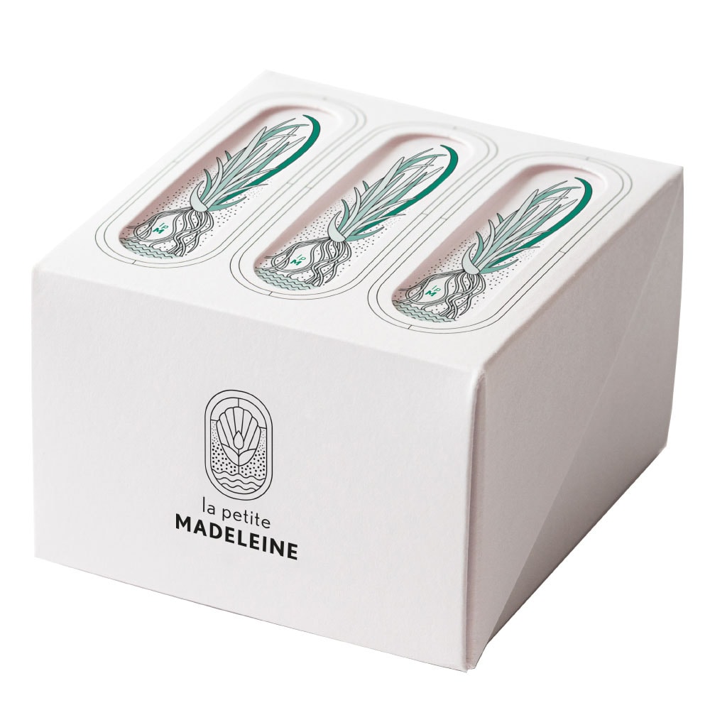 la petite madeleine Frisson de vétiver Coffret 3 savons