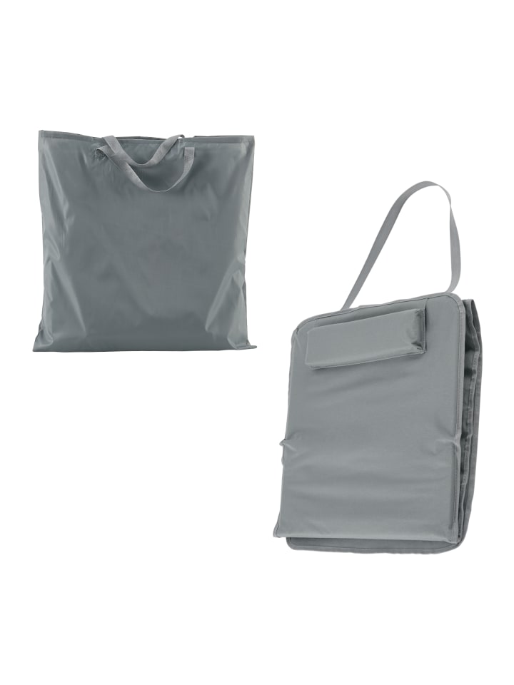 en.casa Strandmatte Cellorigo in Grau (L)160cm (B)49cm günstig kaufen onesize