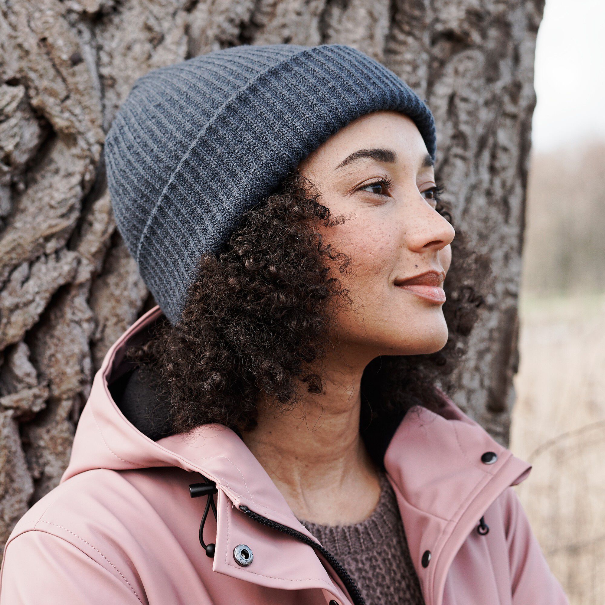 Bonnet mixte en polyester recyclé(**)