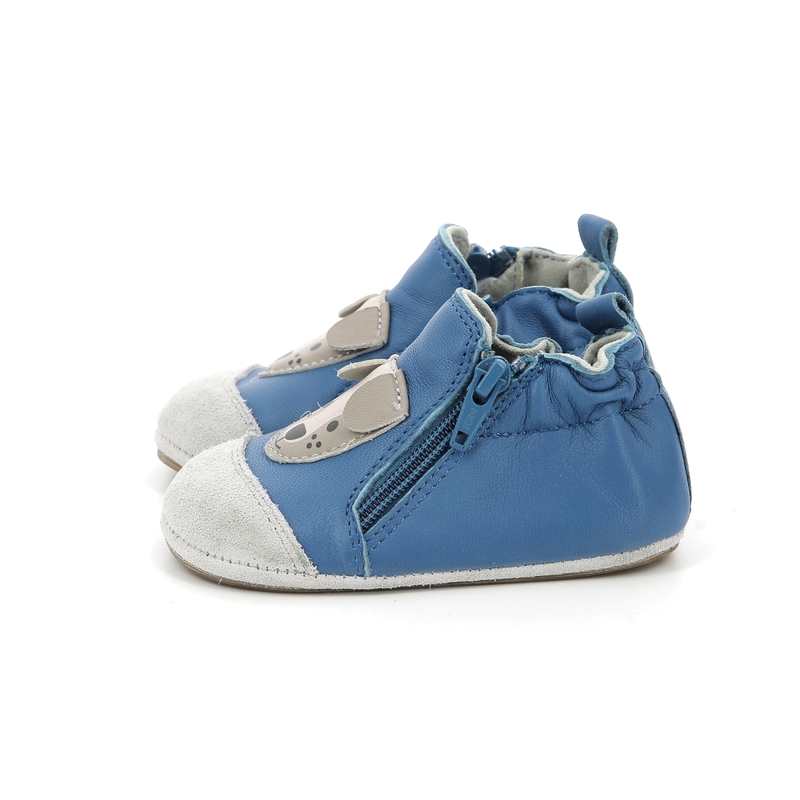 Chaussons cuir Chou Dog